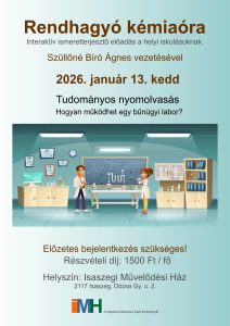 Rendhagyó kémiaóra